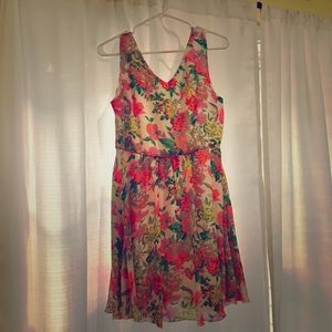 Pussycat neon flower dress